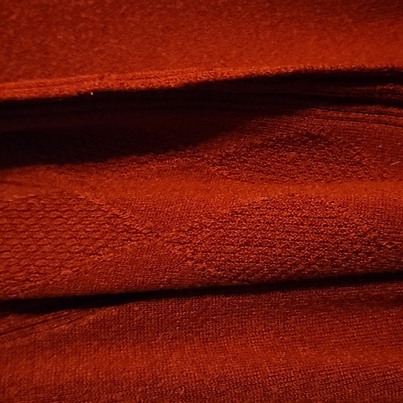 Carolyn Taylor Dark Red Cardigan Sweater Medium - Picture 3 of 4